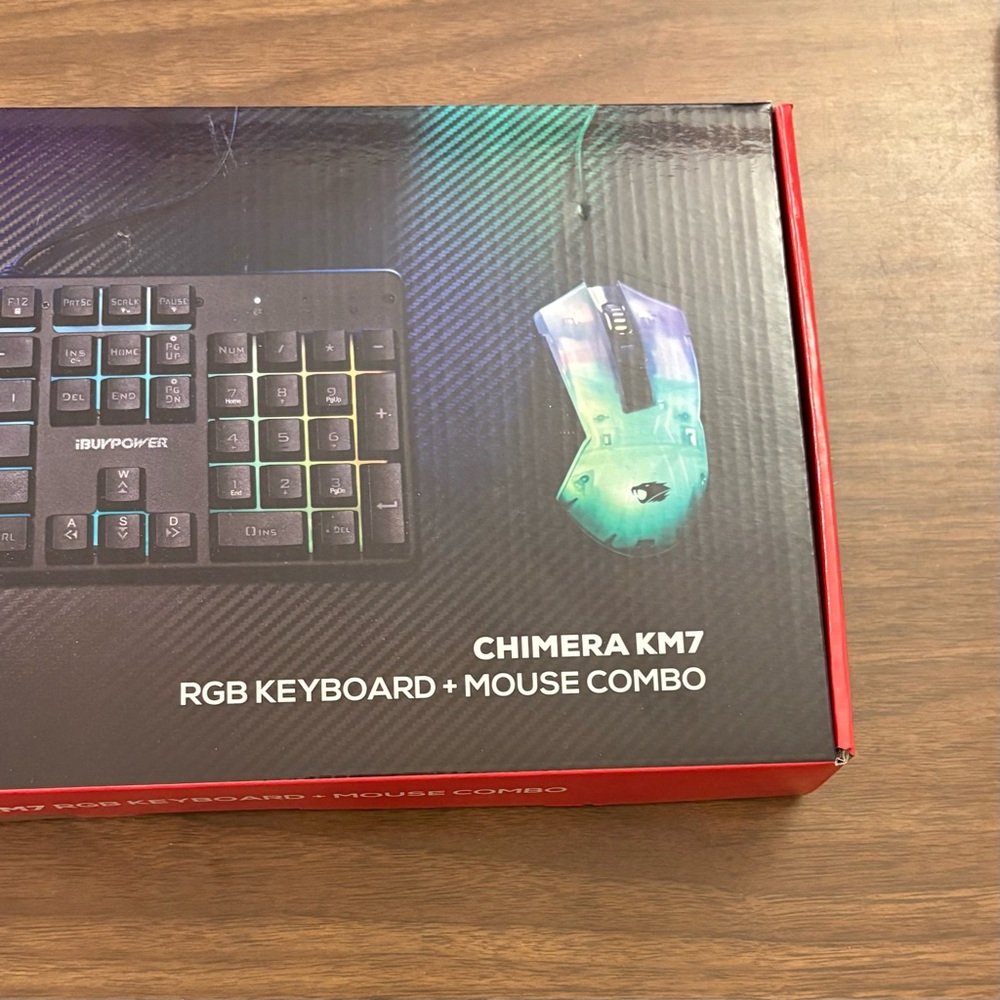 iBUYPOWER Chimera KM7 RGB Keyboard and Mouse Combo